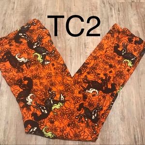 LuLaRoe Unicorn Skeleton TC2 Leggings NWOT